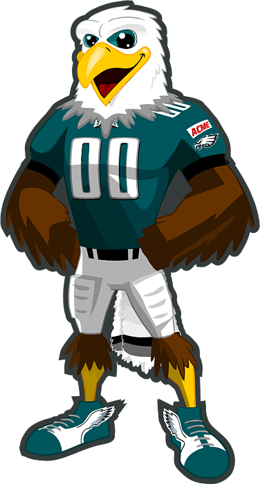 Philadelphia Eagles Clipart Png - Philadelphia Eagles Mascot