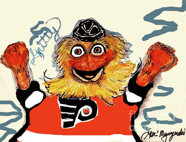 Brian Allen - Philadelphia Flyers Official Mascot Design - Gritty