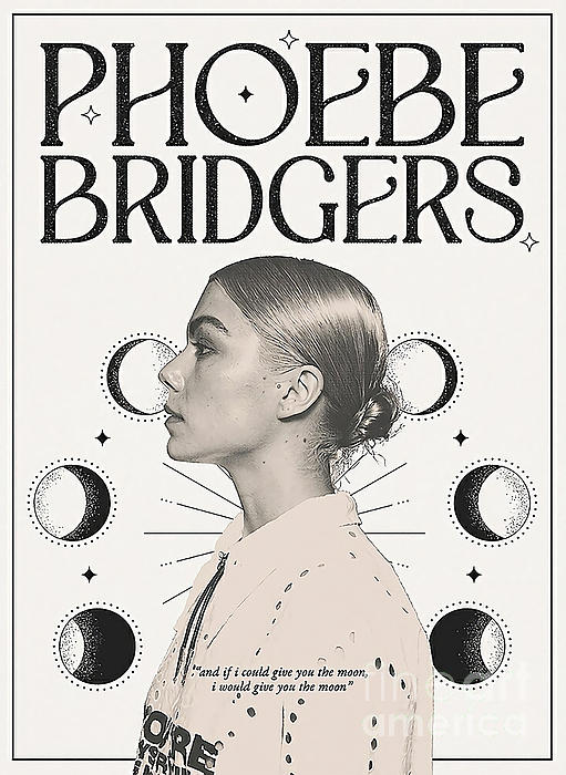 Phoebe Bridgers - Punisher Digital Art by Keithy Millner - Pixels