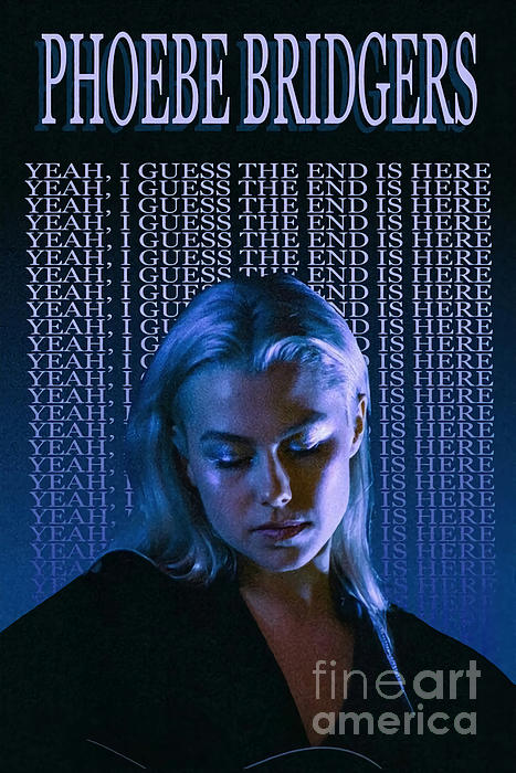 Phoebe Bridgers - Punisher Digital Art by Keithy Millner - Pixels