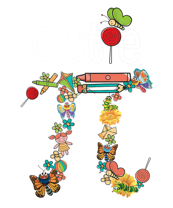 Pi Day Cutie Pi Math Pie Butterfly Flower Girls Kids Gift T-Shirt Pi Day Cutie Pi Math Pie Butterfly Flower Girls Kids Gift T-Shirt