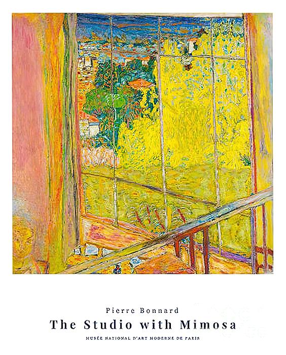 Allen Roberts - Pierre Bonnard The Studio with Mimosa