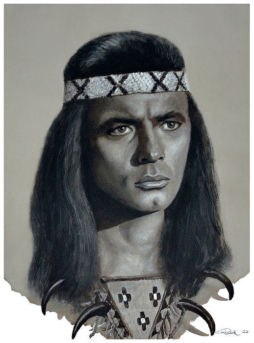 Radoslav Pavlik - Pierre Brice as Apache chief Winnetou