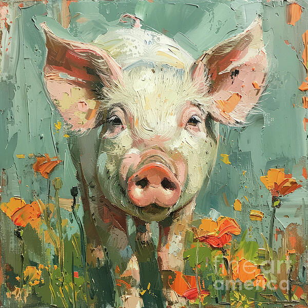 Tina LeCour - Piggy In The Poppies
