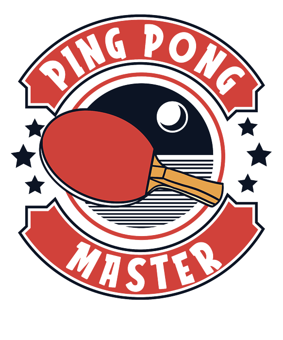 The Ping Pong Paddle Sticker