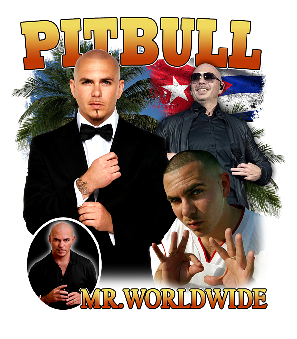 Pitbull Mr Worldwide T-Shirts
