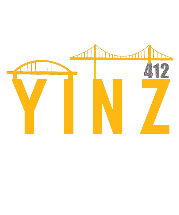 Pittsburgh Tshirt 412 City Skyline Yellow Pittsburgh T-Shirt