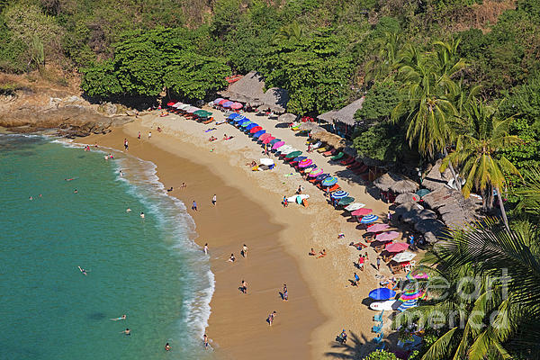 Playa Carrizalillo at Puerto Escondido, Oaxaca, Mexico Jigsaw Puzzle by  Arterra Picture Library - Pixels