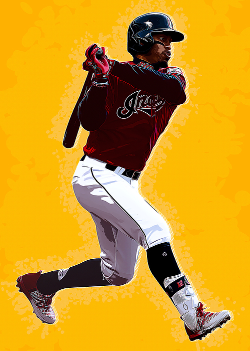 Francisco Lindor, baseball, cleveland indians, mlb, HD phone wallpaper