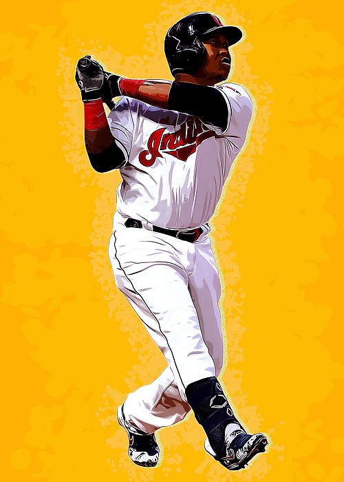 Baseball Cleveland Indians Joseramirez Jose Ramirez Jose Ramirez Cleveland  Indians Canvas Print / Canvas Art by Wrenn Huber - Fine Art America