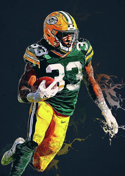 Aaron Jones Shirt  Green Bay Packers Aaron Jones T-Shirts