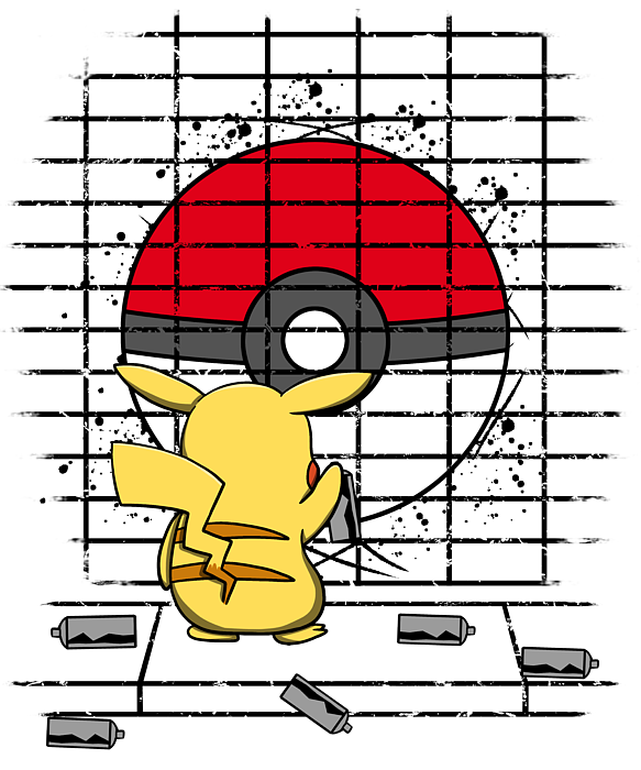 Pokeball And Pikachu - Pokeball Pixel Art Png Transparent PNG