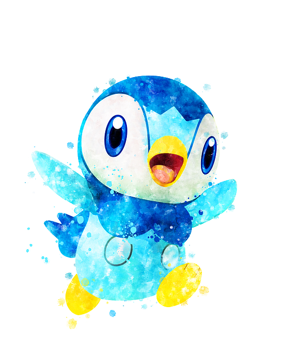 Pokemon Piplup Face Mask for Sale by Print Center