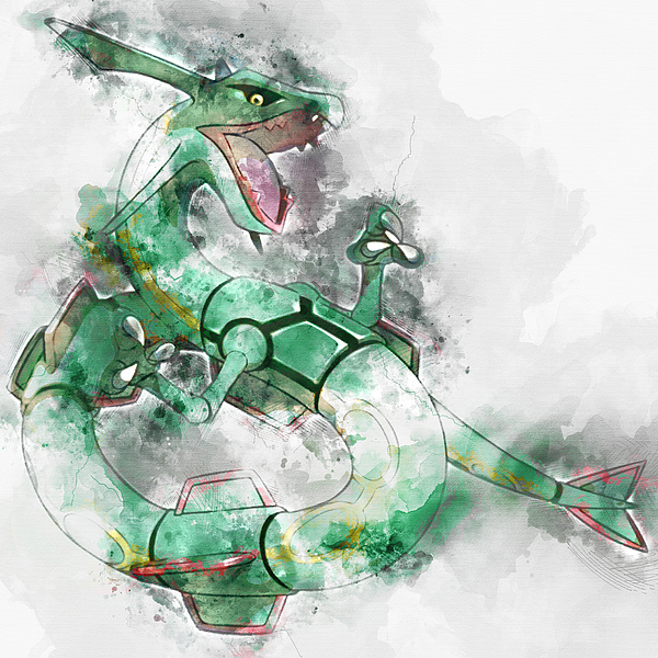 Blend pikachu with rayquaza