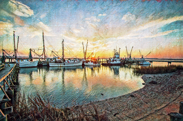 Steve Rich - Port Royal Sunset - Textured 1