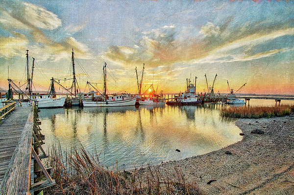 Steve Rich - Port Royal Sunset - Textured 2