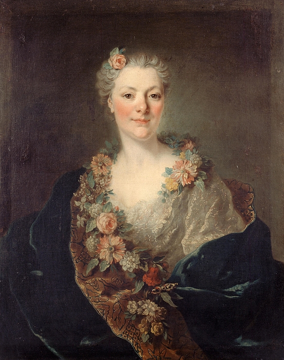 Portrait de Mme Doyen nee de la Planche belle-soeur du peintre Doyen ...