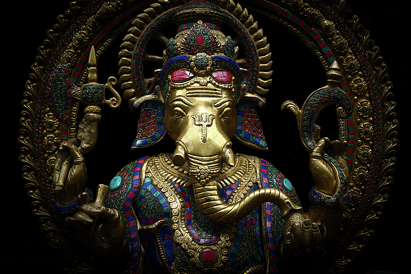 Justin Lee - Portrait of Ganesha, The Elephant God 1