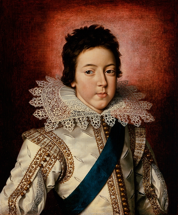 Portrait Of King Louis X I I I, King Of France As A Boy Fleece Blanket by  Mountain Dreams - Pixels