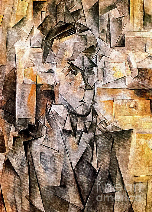 Pablo Picasso - Portrait of Wilhelm Uhde by Pablo Picasso 1910