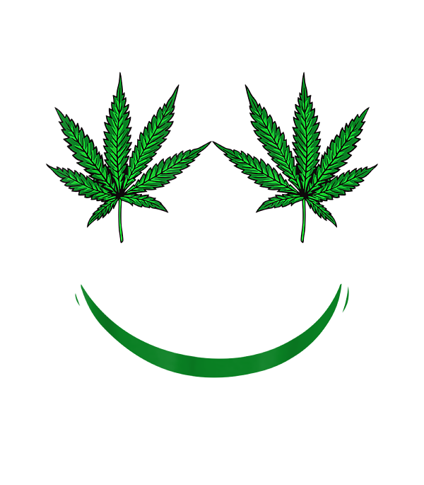 weed smilie face