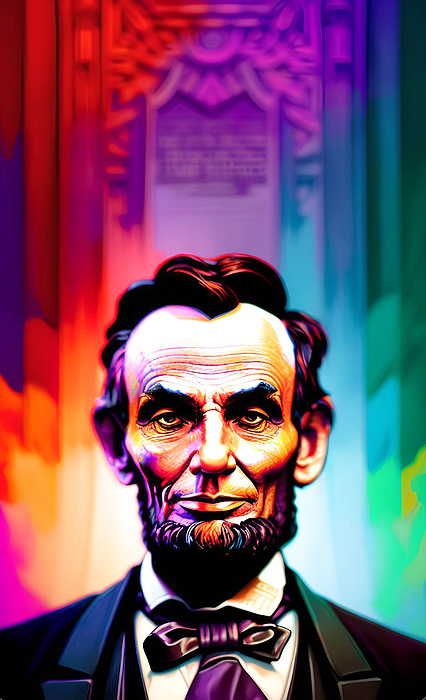 La Moon Art - President Abraham Lincoln