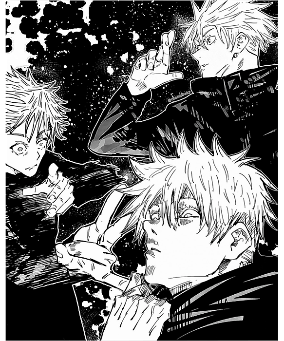 Pretty Old Best Friends Similarities Satoru Gojo Jujutsu Kaisen Gifts ...