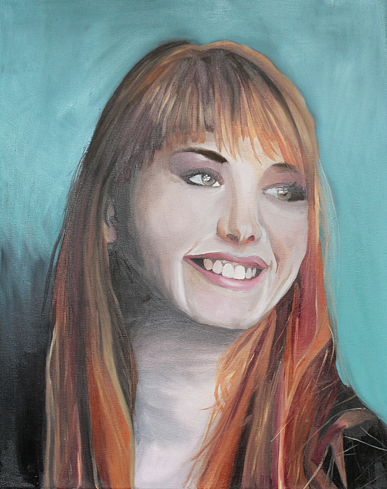 Spectrum Art Studio - Red Headed Girl Portrait