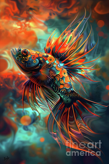 Peter Awax - Psychedelic Fluorescent Fish 2