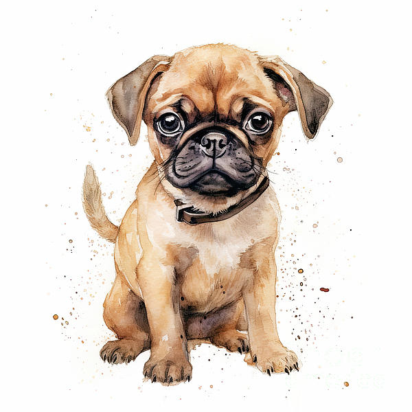 https://images.fineartamerica.com/images/artworkimages/medium/3/pug-puppy-stylized-watercolour-digital-illustration-of-a-cute-dog-with-big-eyes-jane-rix.jpg