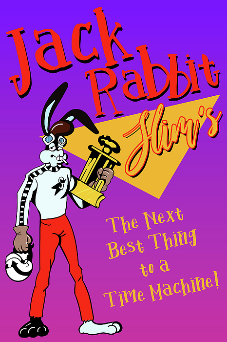 Pulp Fiction Movie Jack Rabbit Slims Greeting Card for Sale by Meta Cortex