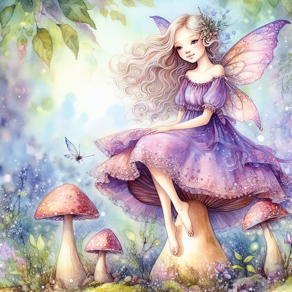 Kim Hojnacki - Purple Garden Fairy