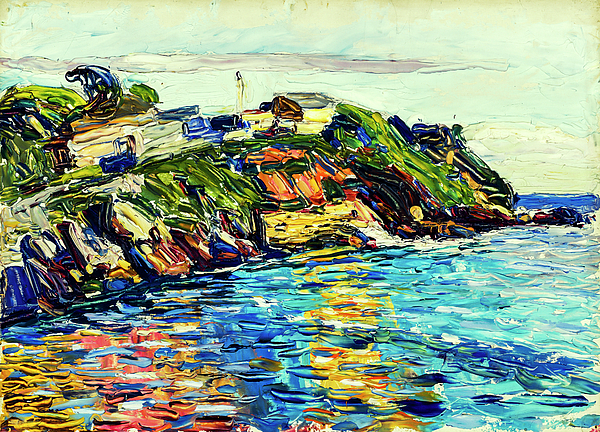 Wassily Kandinsky - Rapallo Bay by Wassily Kandinsky
