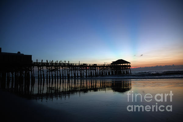 Brenda Harle - Rays of Light at The Cocoa Beach Pier