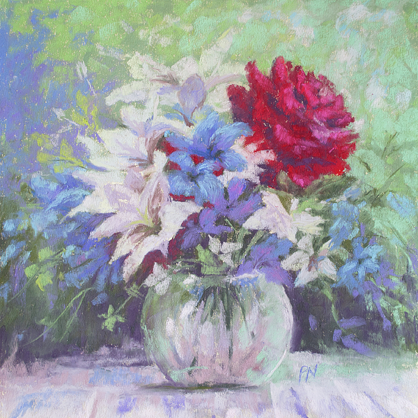 Paula Noblitt - Red White and Blue Bouquet