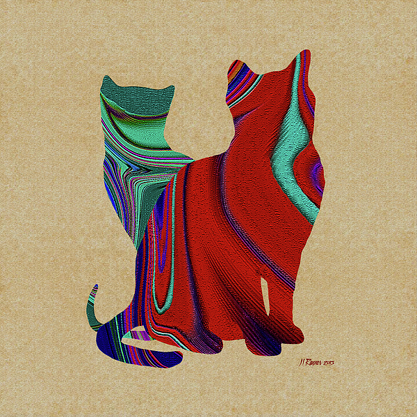 Textured Digital+art