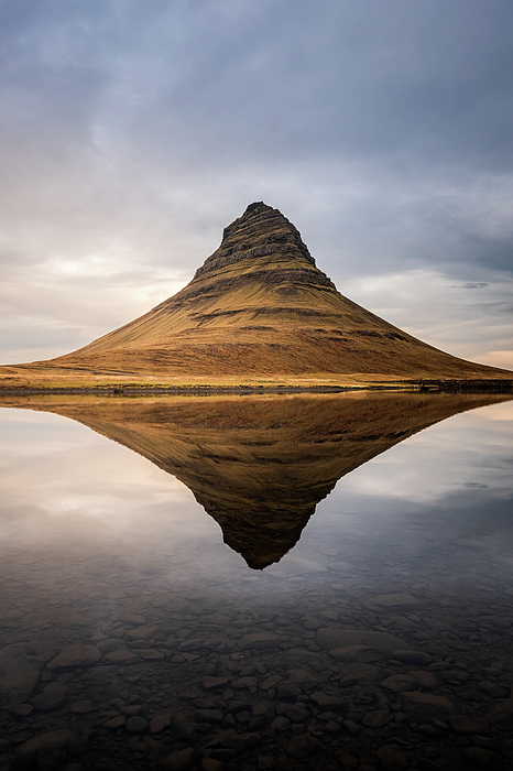 Alexios Ntounas - Reflection of Kirkjufell Mountain in Iceland