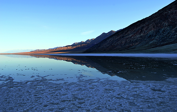 Glenn McCarthy - Reflections In Badwater Canyon, Death Valley