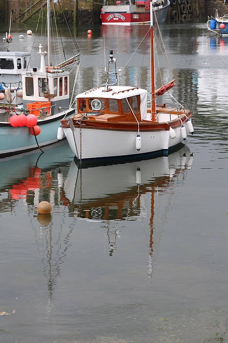Michaela Perryman - Reflections of a Fishing Boat - 2