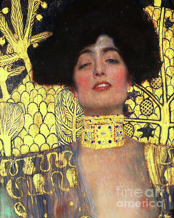 Remastered Art Judith and the Head of Holofernes Detail 1 by Gustav