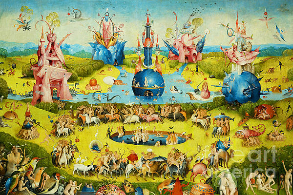 Remastered Art The Garden of Earthly Delights by Hieronymus Bosch