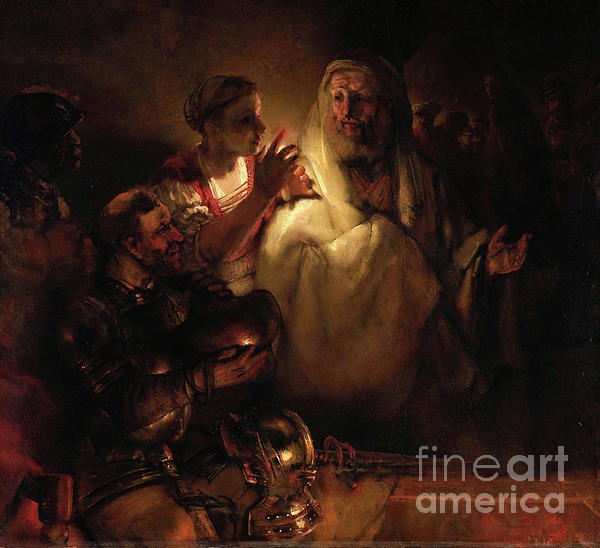 Alexandra Arts - Rembrandt van Rijn - The Denial of Saint Peter