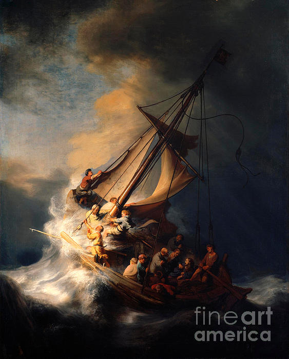 Alexandra Arts - Rembrandt van Rijn - The Storm on the Sea of Galilee