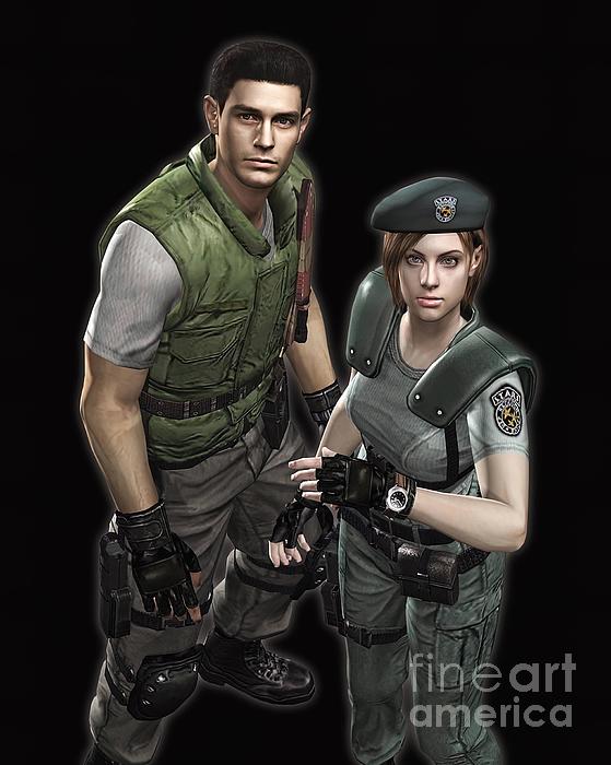 RESIDENT EVIL Fan Art (JILL VALENTINE)