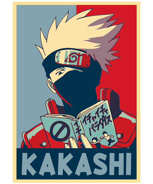 Retro Kakashi Naruto Anime Gifts For Fans Drawing by Anime Art - Fine Art  America