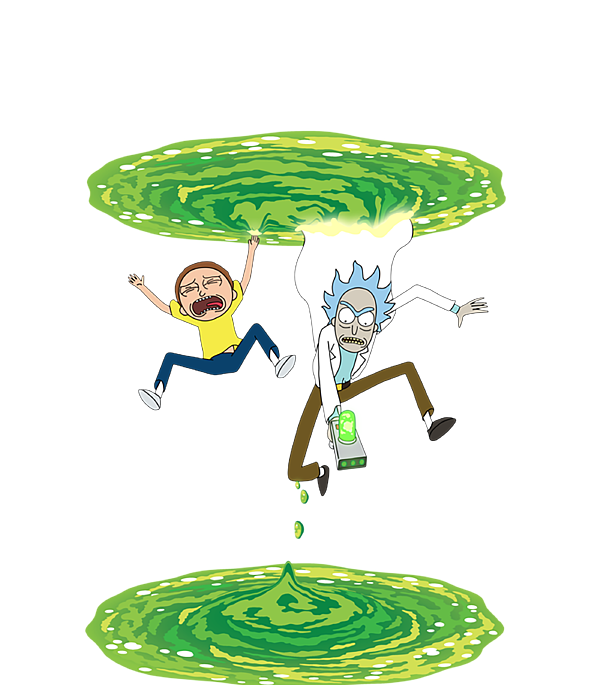 Poster Rick & Morty - Portal  Wall Art, Gifts & Merchandise