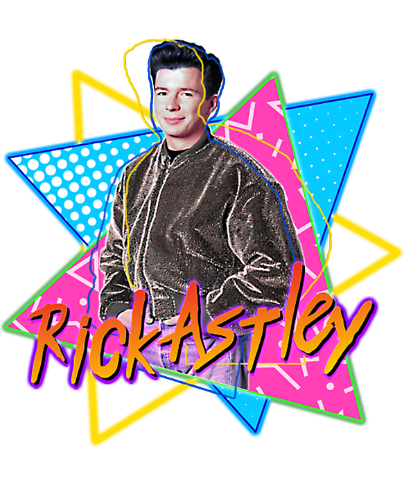 Rick Astley Never Gonna Get Any Cooler FanArt Round Beach Towel by Rick ...