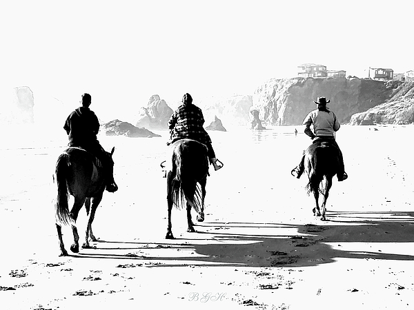 Brooks Garten Hauschild - Riders in the Sand - Oregon Coast - Horses