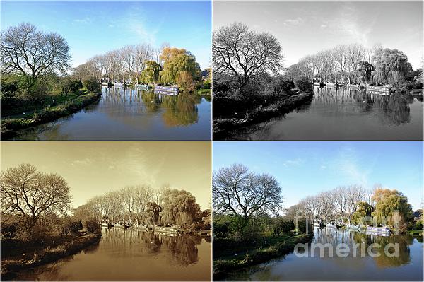 Paul Boizot - River Thames at Lechlade montage