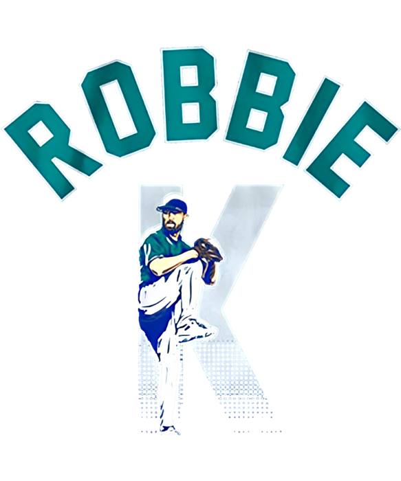 Robbie Ray Baseball Paper Poster Mariners - Robbie Ray - Sticker